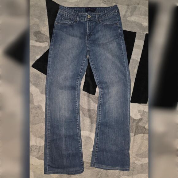 LEVI'S Y2K Dark Wash Demi Curve Boot Cut Jeans | Size 4/27 - Picture 1 of 3